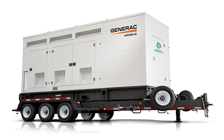 Generac Mobile MGG450 gaseous generator manufacturer reference photo